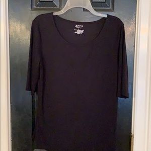 We all love a Soft comfy solid black shirt!!! L